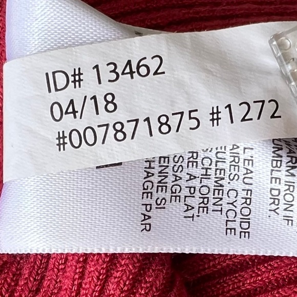 Express (Medium - EUC) Burnt Red - Knit Wrap Dress - Picture 7 of 9